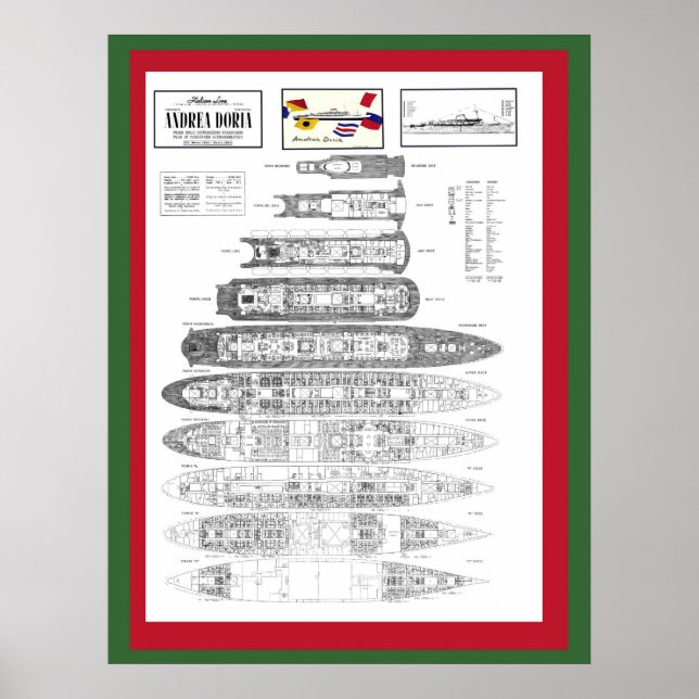 Poster Andrea Doria (Devant)