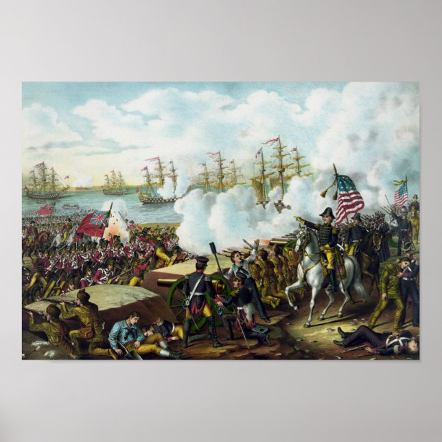 Poster Andrew Jackson — Bataille de la Nouvelle-Orléans (Devant)