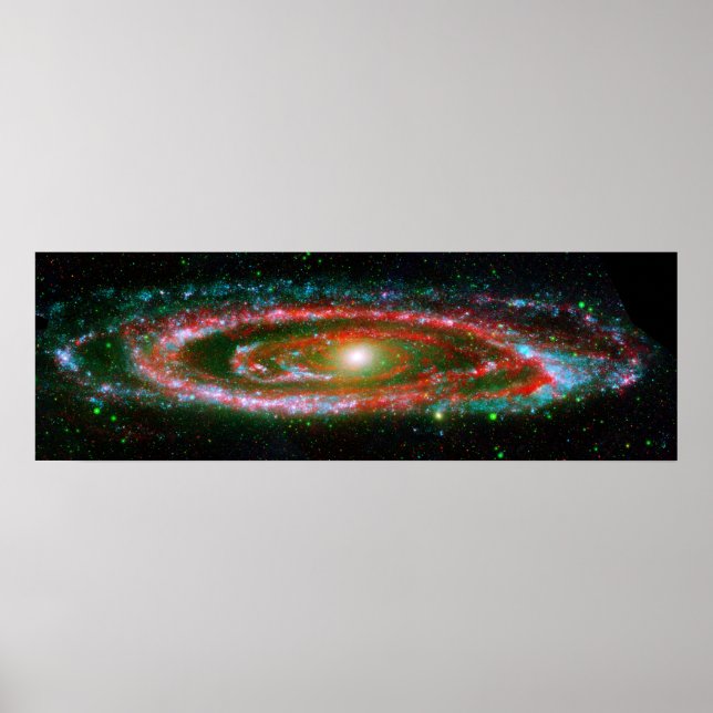 Poster Andromeda Galaxy (Devant)