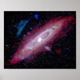 Poster Andromeda Galaxy Messier 31 Composite Image