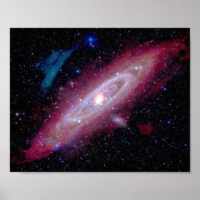 Poster Andromeda Galaxy Messier 31 Composite Image (Devant)