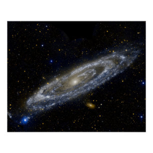 Poster Andromède galaxie laiteuse façon cosmos univers