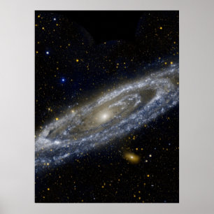 Poster Andromède galaxie laiteuse façon cosmos univers