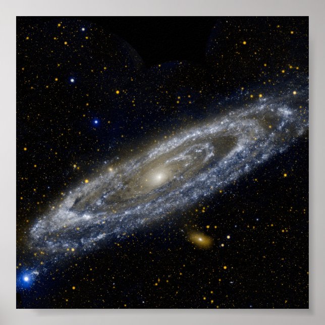 Poster Andromède galaxie laiteuse façon cosmos univers