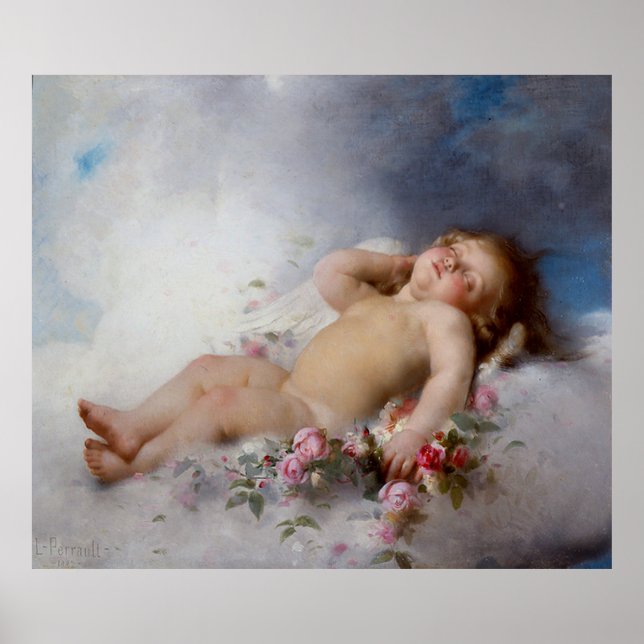 Poster Ange couchant (Devant)