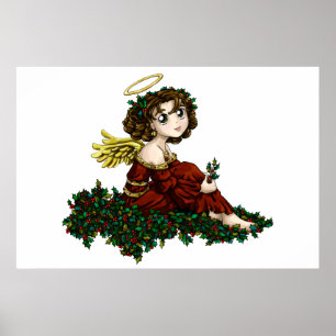 Poster Ange de houx
