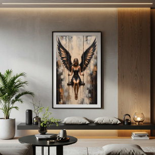 Poster Ange de la Nuit Éternelle