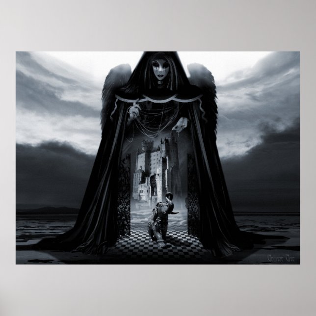 Poster Ange de l'infini (Devant)