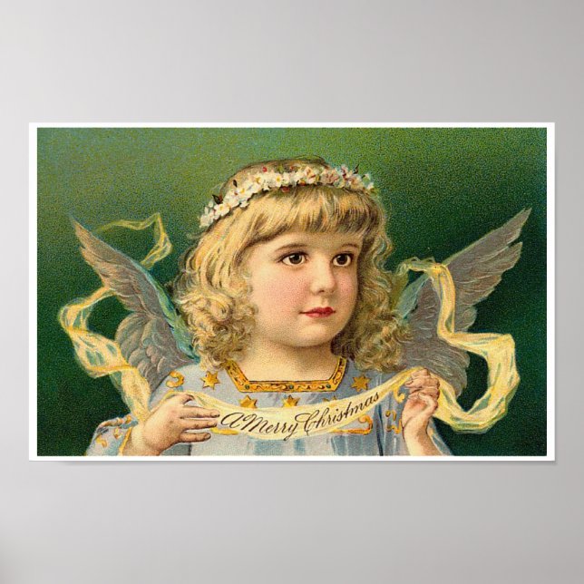 Poster Ange de Noël (Devant)