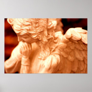 Poster Ange de prière