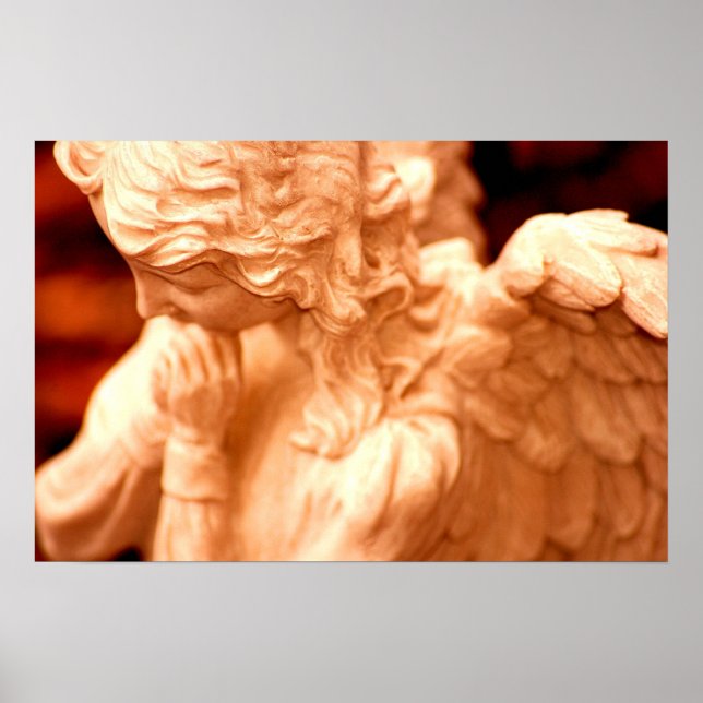 Poster Ange de prière (Devant)