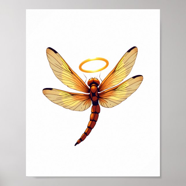 Poster Ange Dragonfly (Devant)