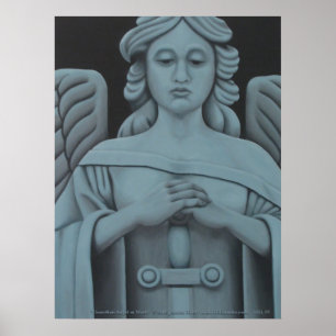 Poster Ange gardien à la copie de travail