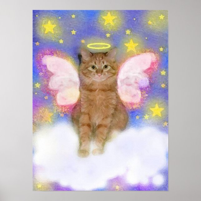 Poster Ange gardien des chats (Devant)