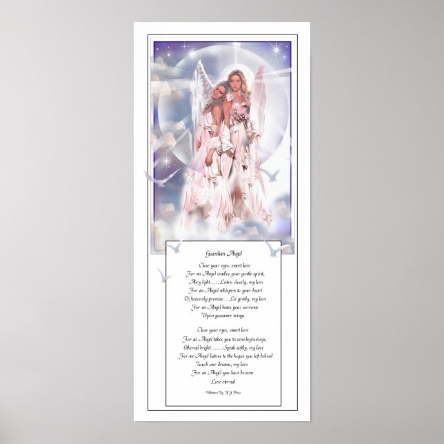 Poster Ange gardien et poésie (Devant)