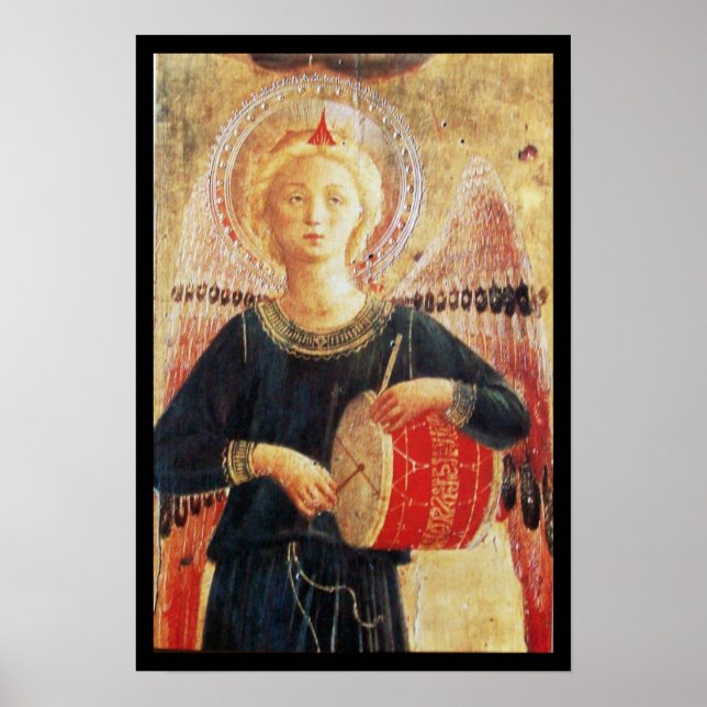 POSTER ANGE MUSICAL (Devant)