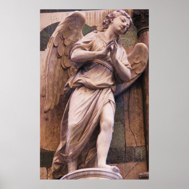 Poster Ange romantique de la Renaissance italienne (Devant)