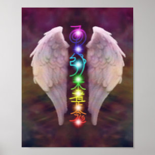Poster Ange Wings Chakra
