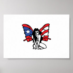 POSTER ANGEL BORICUA