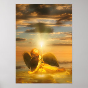 Poster Angel Child LIGHT
