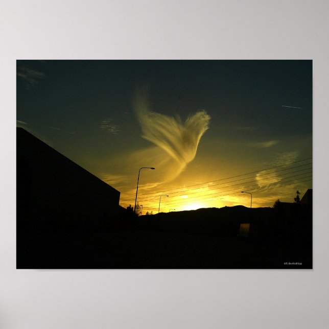 Poster Angel Dans Le Ciel (Devant)