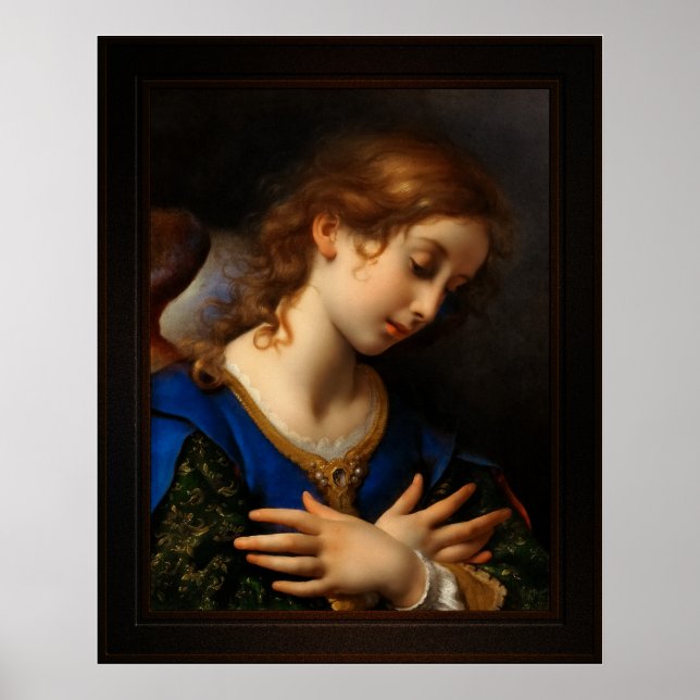 Poster Angel de l'Annonciation par Carlo Dolci (Devant)