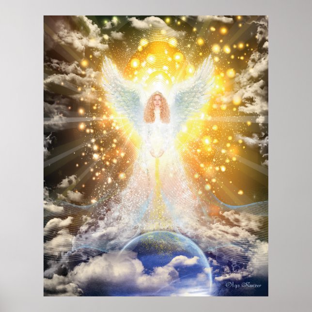 Poster Angel du Soleil Central (Devant)