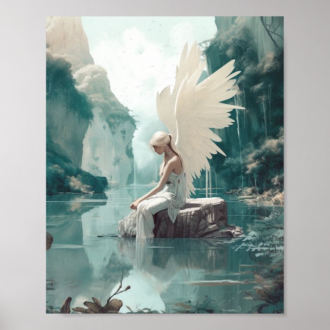 Poster Angel Imaginaire Art (Devant)