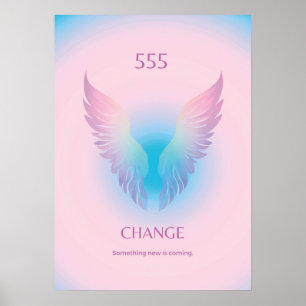 Poster Angel Numéro Aura 555 Modifier