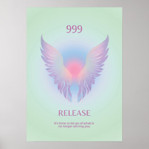 Poster Angel Numéro Aura 999 Version