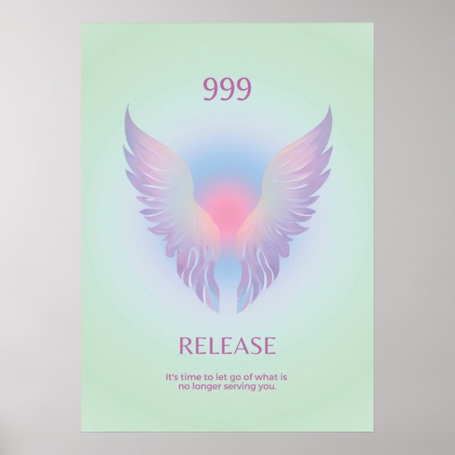 Poster Angel Numéro Aura 999 Version (Devant)