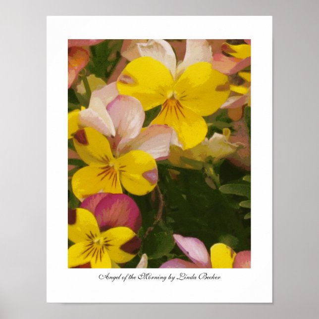 Poster Angel of the Morning Imprimer par Linda Becker (Devant)