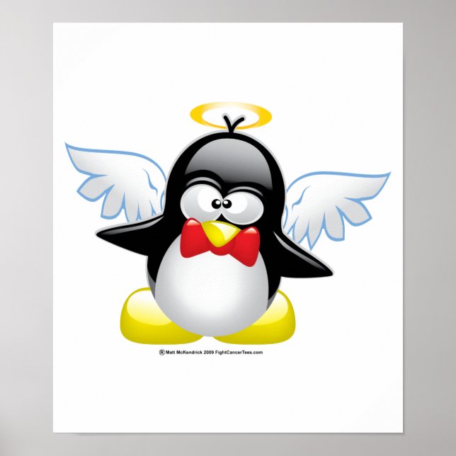 Poster Angel Penguin (Devant)
