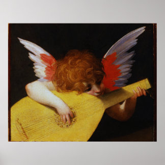Poster Angel, Rosso Fiorentino