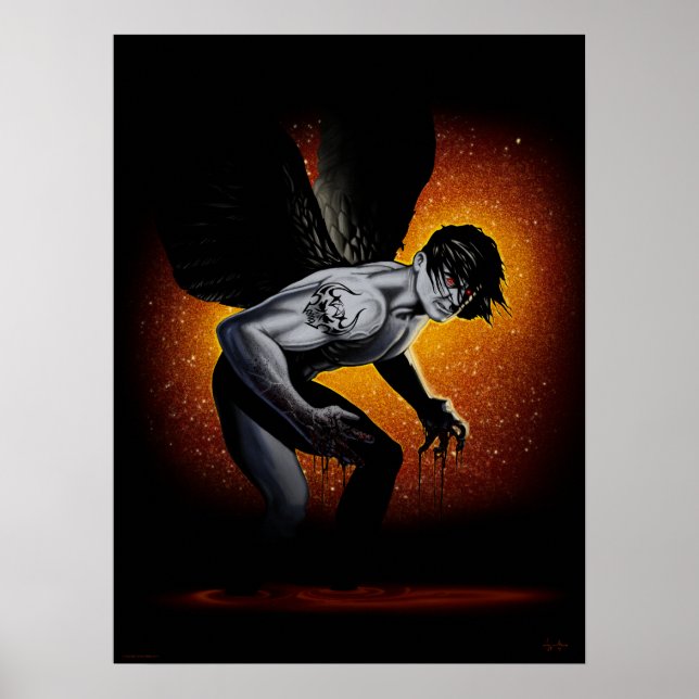 Poster Angel tombé (Devant)