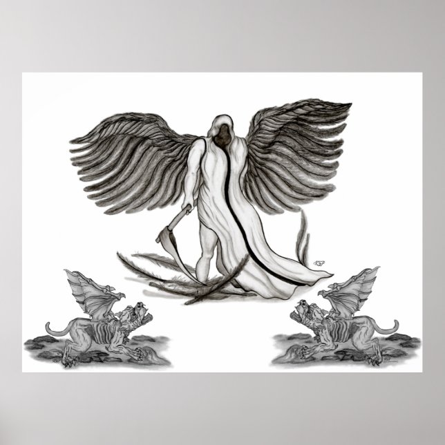 Poster Angel Uriel (Devant)
