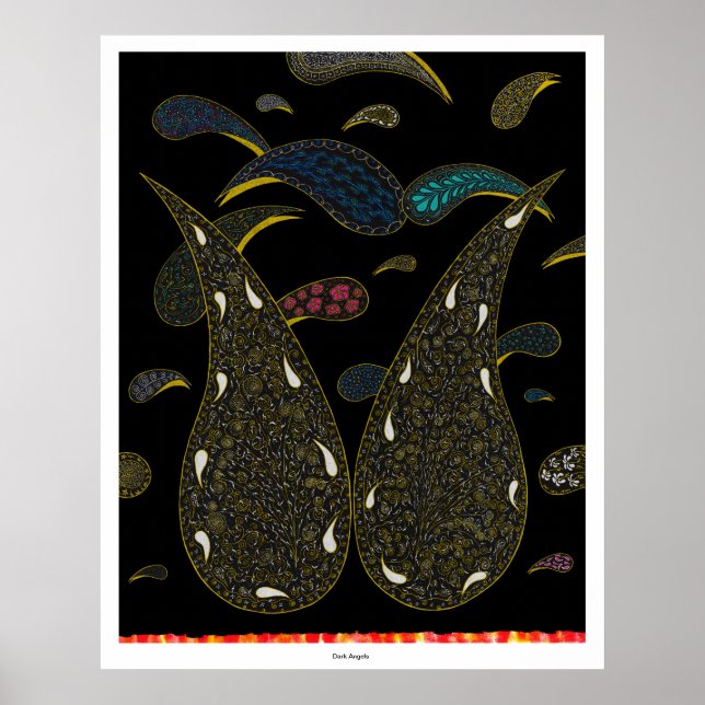 Poster Angels foncés - Imprimer (Devant)
