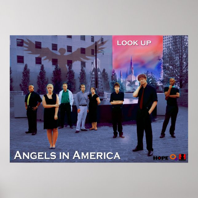 Poster Angels in America Limited Edition (Devant)