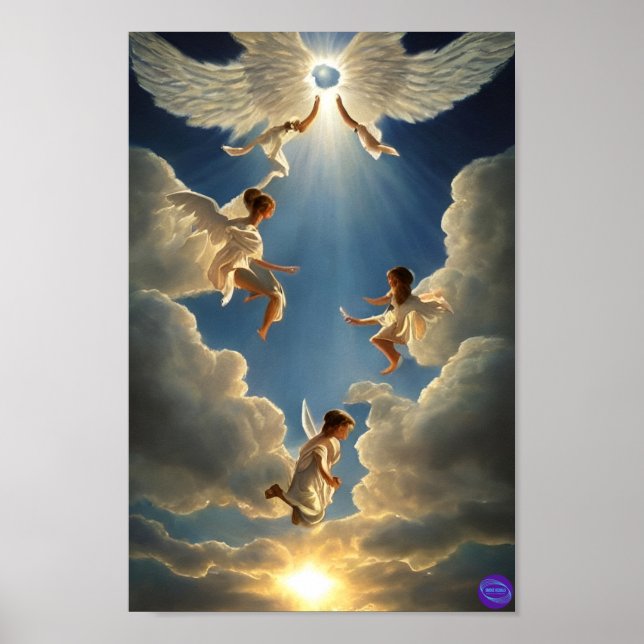 POSTER ANGELS JOUEUX (Devant)