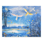 Poster Angels Psalm 91 Aquarelle