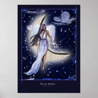Poster Angle bleu