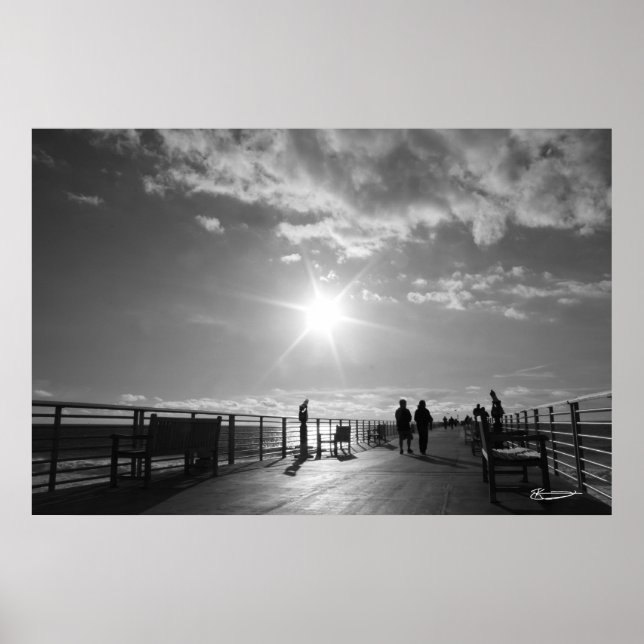 Poster Angle du quai ouest (Devant)