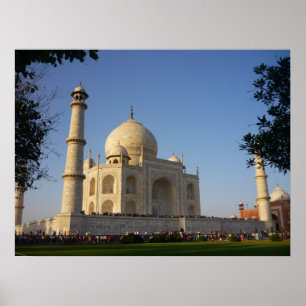 Poster angle taj mahal