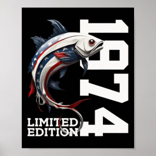 Poster Angler 51e anniversaire Fishing Limited Edition 19