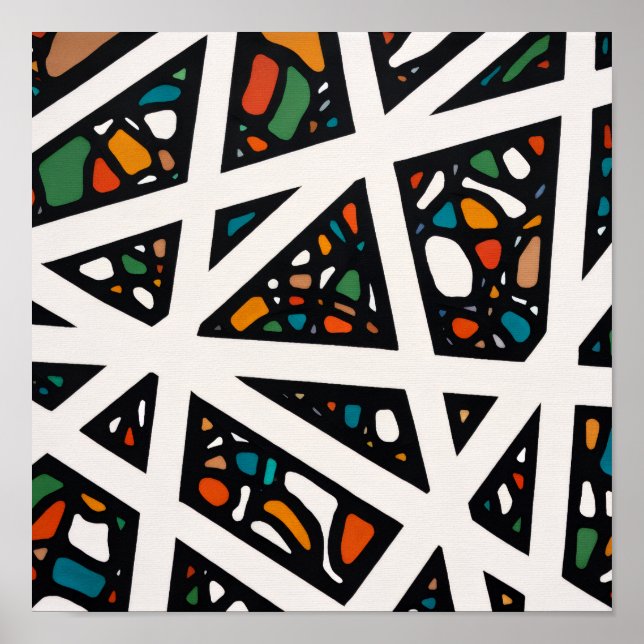 Poster Angles en couleur  (Devant)