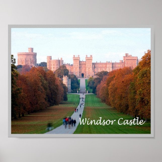 Poster Angleterre - Château de Windsor - (Devant)