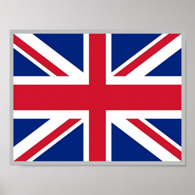 Poster Angleterre - Drapeau (Devant)