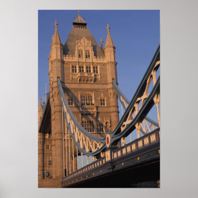 Poster Angleterre, Londres, The Tower Bridge (Devant)