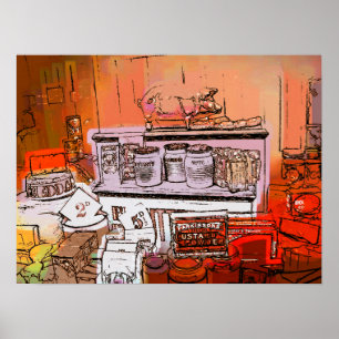 POSTER ANGLETERRE VICTORIENNE