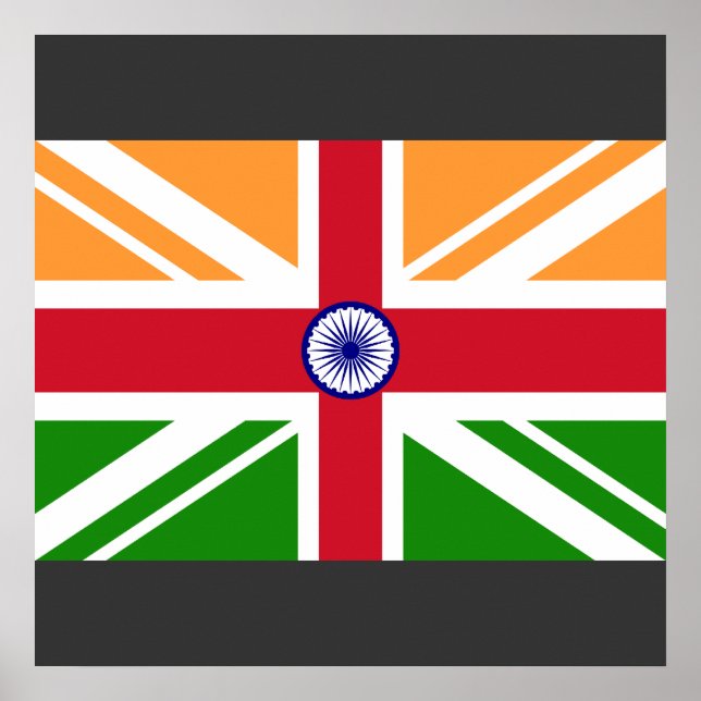 Poster Anglo Indian Indentity, Inde (Devant)